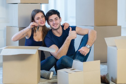 Planning a commercial move with furniture, boxes, and access notes