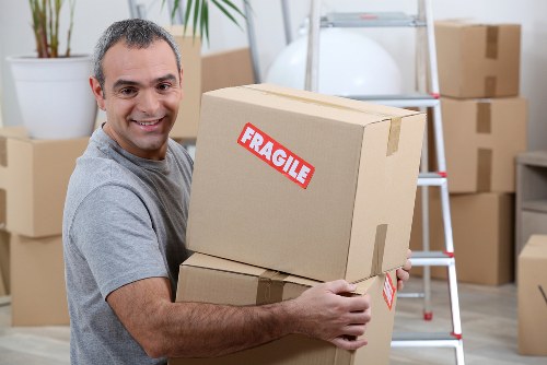 Man with van removal service in Whitechapel for local home moves
