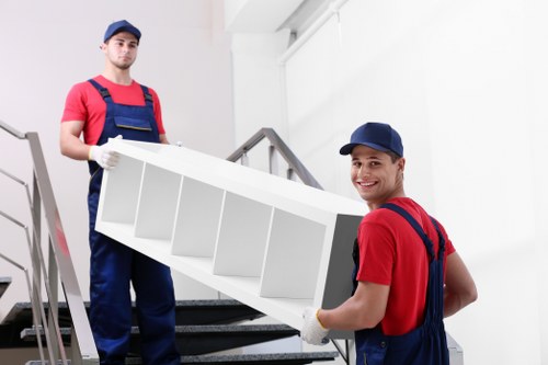 Professional loading support for Whitechapel furniture and boxes