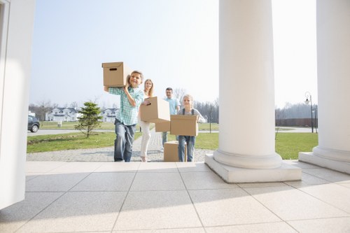Residential move in Whitechapel with van access and careful handling