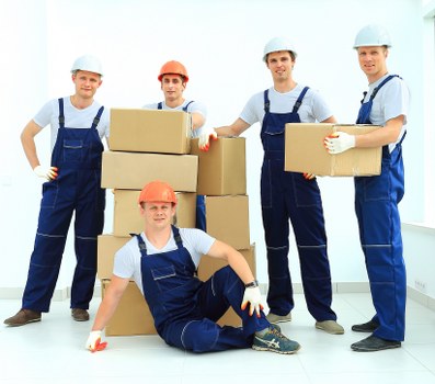 Packing and loading furniture for a local Whitechapel relocation