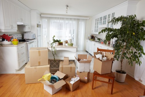 Quote request and contact section for Whitechapel removals