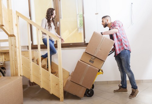 Residential move support for a Whitechapel apartment