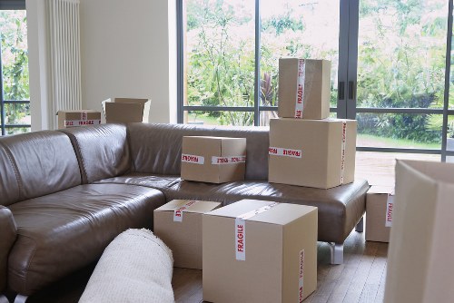 Local Whitechapel moving van ready for residential or commercial removal