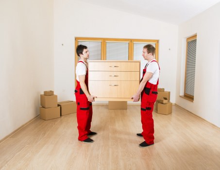 Local team handling bulky furniture collection in Whitechapel streets